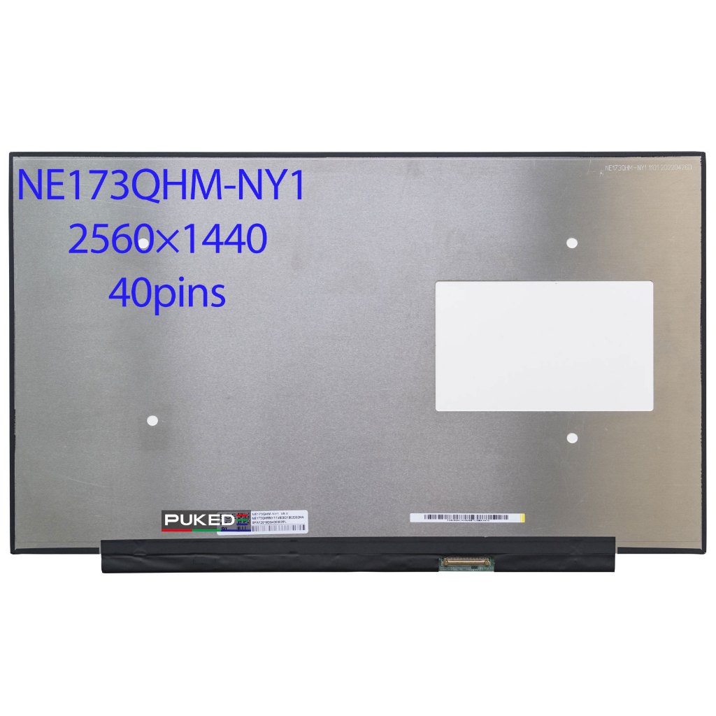 ใหม่ NE173QHM-NY1 fit NE173QHM-NY2 NE173QHM NY3 NY4 NY5 17.3 นิ้ว QHD2K 165Hz แล็ปท็อปหน้าจอ LCD 100