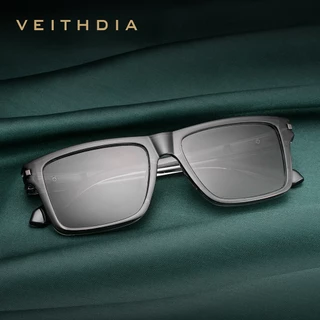 VEITHDIA Mens แฟชั่น HD แว่นตากันแดดโพลาไรซ์สแควร์ UV-Protective เลนส์ Photochromic ขับรถแว่นตากันแดด V7918