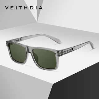 VEITHDIA Mens แฟชั่น HD แว่นตากันแดดโพลาไรซ์สแควร์ UV-Protective เลนส์ Photochromic ขับรถแว่นตากันแดด V7918