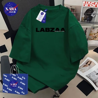 【พร้อมส่ง】🔥NASA ใส่ได้ทั้งชายหญิง เสื้อยืดผ้าฝ้าย100%ทรงหลวมลายตัวอักษรสไตล์อเมริกันคอกลมแขนสั้นใส่สบาย🔤YG5