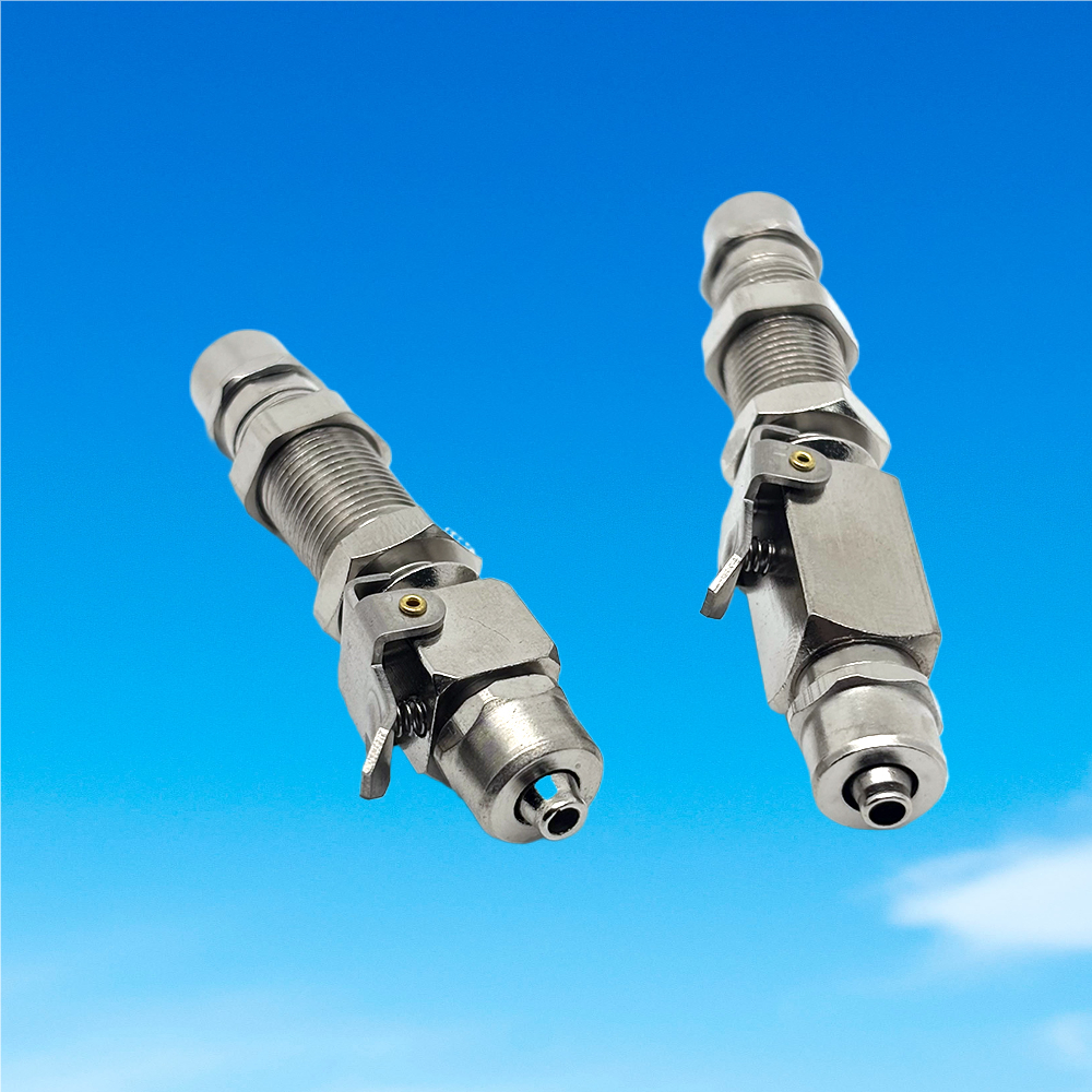 สแตนเลสทันตกรรม Air Water Quick Connector สําหรับ Ultrasonic Scaler พร้อม Anti-suck กลับทันตกรรมเก้าอี้อะไหล่ Supply