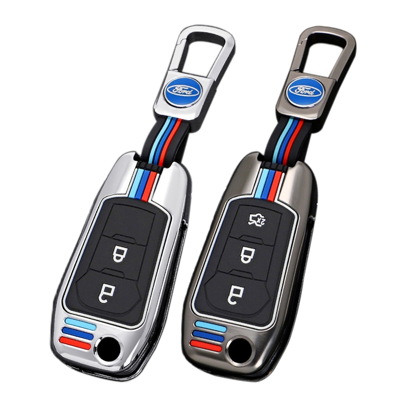 [ของขวัญสุดหรู] พวงกุญแจครอบกุญแจรถ FORD สําหรับ FORD ALL NEW RANGER