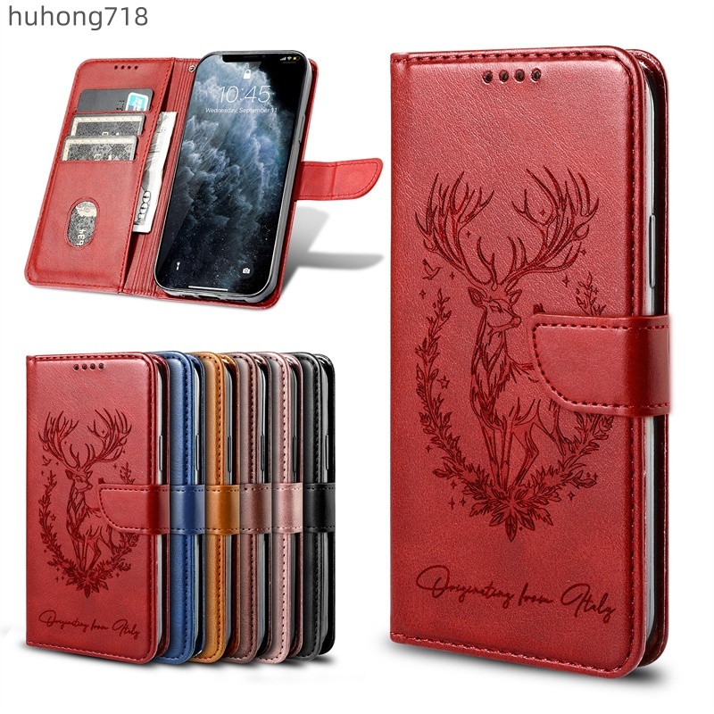 กรณีพลิกสําหรับRealme C31 C33 C35 C51 C53 C55 C61 C63 C65 C67 C75 C75X Q2 Q2i Q3 Pro 4G 5Gปกหนังช่อง