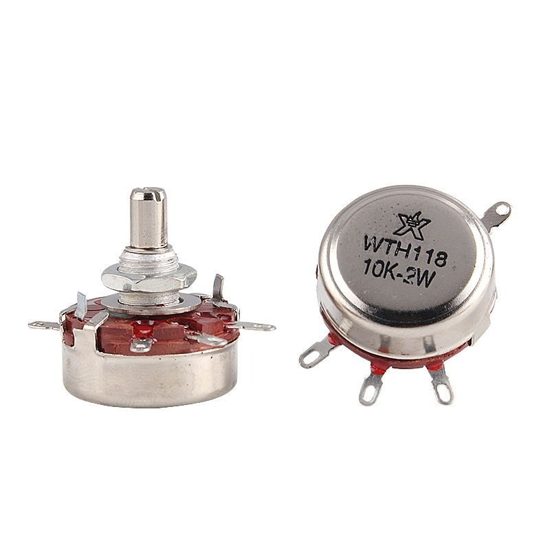 4K7 2K2 WTH118-1A 1k 10K 470K 220K 2W แหวนคาร์บอนฟิล์ม Potentiometer ttb7