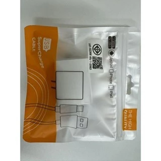 ชุดชาร์จ OP VOOC Micro USB สายชาร์จ + หัวชาร์จ 5V/2A เร็ว เหมาะกับโทรศัพท์มือถือเกือบทุกรุ่น-