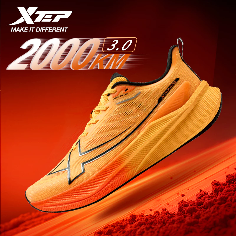 Xtep 2000KM 3.0 รองเท้าวิ่งมาราธอน Unisex ทนทาน thumbnail 3