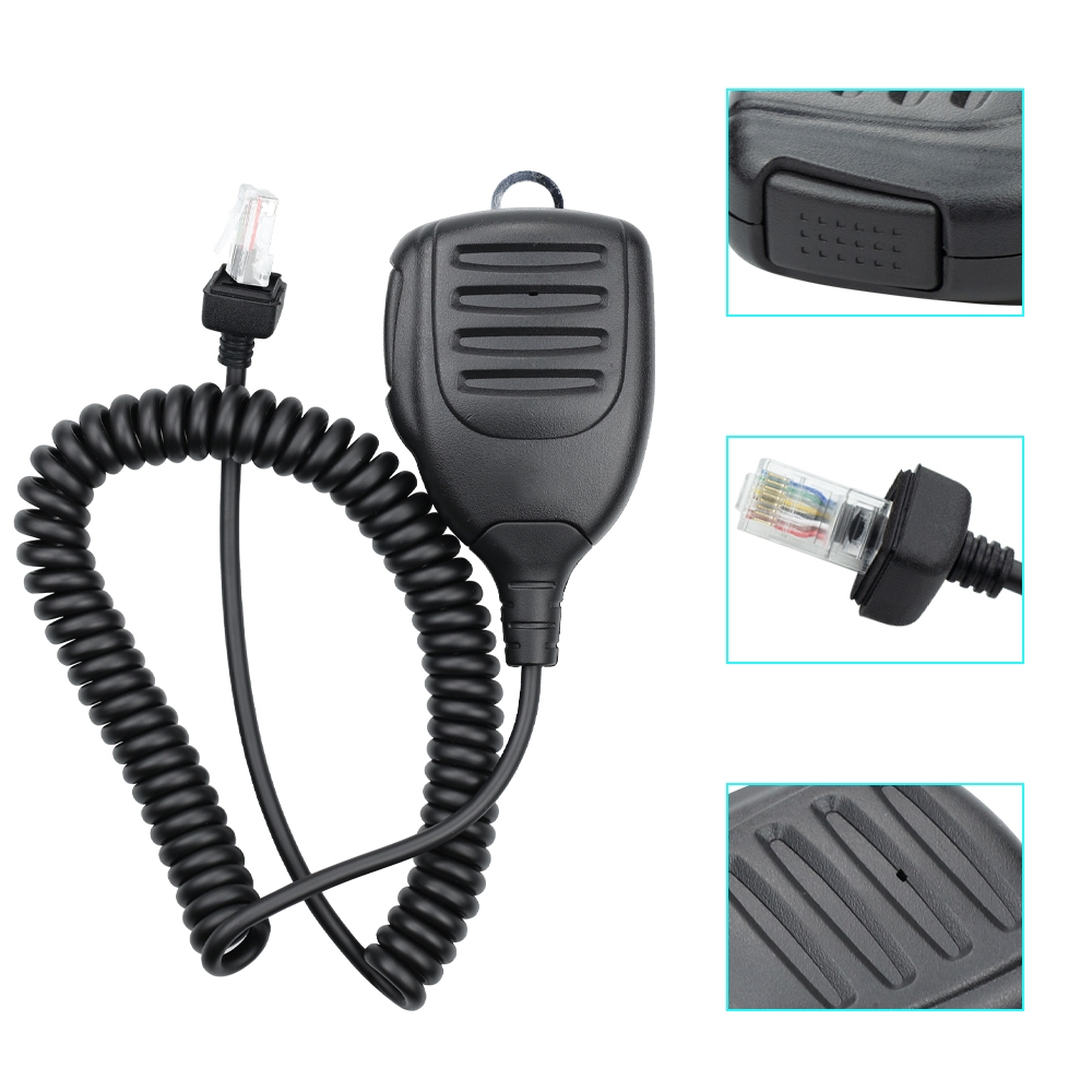 HM-18HM-152 ไมโครโฟนสําหรับ ICOM IC F121/S,IC F221/S IC F520 IC-F521 A110 F221 F5011 F6011 F6021 F6121 F6061 F2721 วิทยุมือถือลําโพง - รูปที่ 3