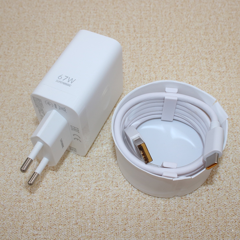 Original Realme 67W SuperVooc Charger Fast Super Vooc Power Wall Charge Adapter สําหรับ Realme 11 GT