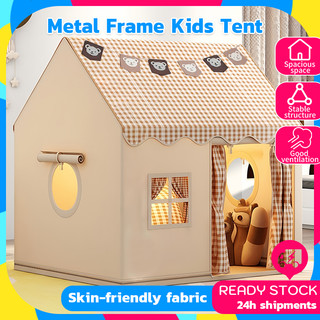 【FAST DELIVERY】Kids Play Tent Playhouse Portable Children Tent Cute Bear Indoor Khemah Kanak-Kanak