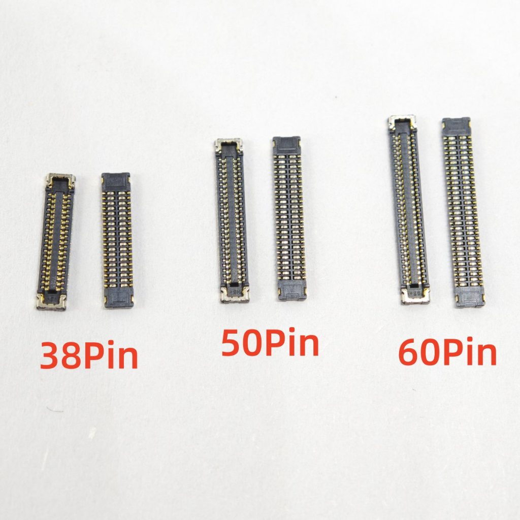 2-10PCS สําหรับ Infinix Tecno จอแสดงผล LCD FPC Connector พอร์ตบนเมนบอร์ด/สาย Flex 38Pin 50Pin 60Pin