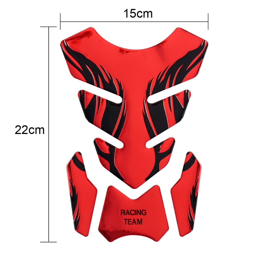 ตัวป้องกันถังน้ํามันเชื้อเพลิงสําหรับ ยามาฮ่า & ฮอนด้า ถัง เบาะ สติกเกอร์แก๊สฝาครอบป้องกันฟิล์มถังป้องกันอุปกรณ์มอเตอร์ไซค์ - รูปที่ 5