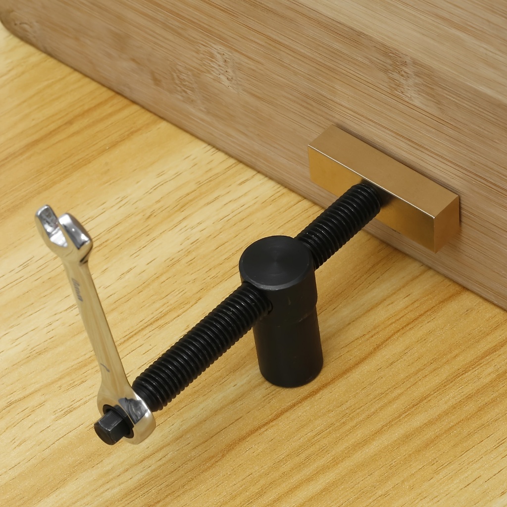 For 19 and 20mm Dog Holes Woodworking Bench Dog Brake Inserts Workbench Fast Fixed Clip Clamp Brass Fixture Vise