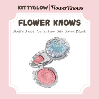 FLOWER KNOWS Shells Jewel Collection Silk Satin Blush