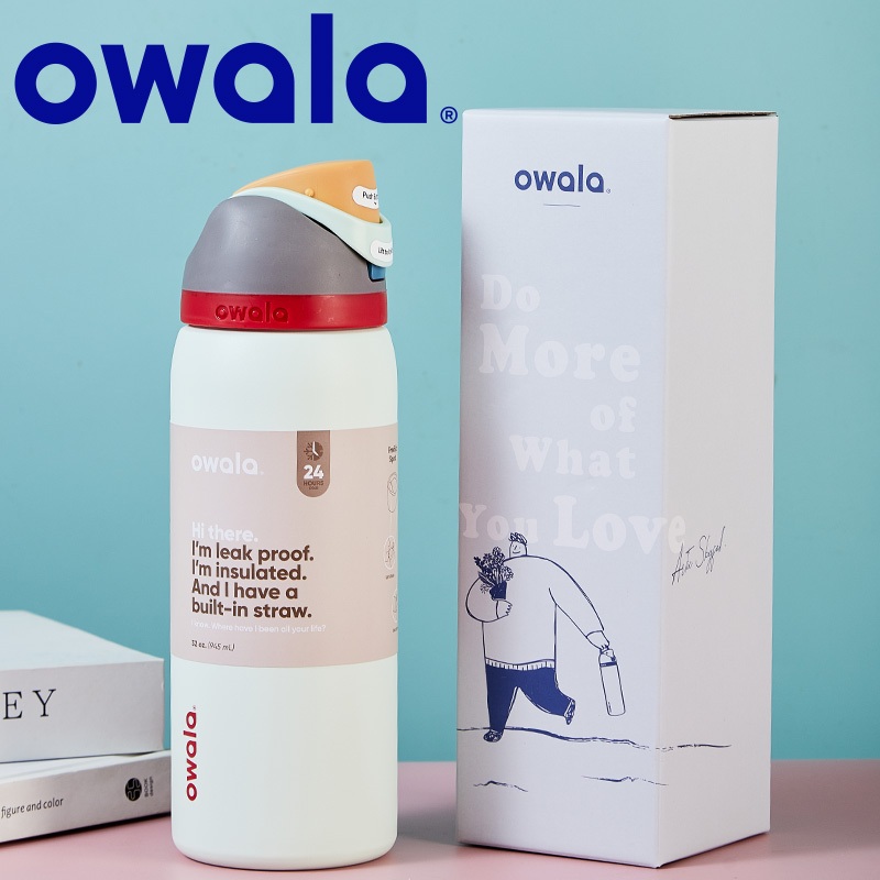 owala water bottle cup freesip tritan with straw bpa free 1 litre coffee mug original 24oz 32oz 40oz