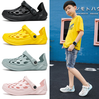 เด็กชายรองเท้าแตะฤดูร้อน2025เด็กใหม่เป่าโถวรองเท้าหลุมกลางแล…