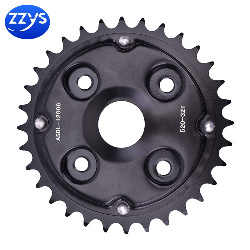 520-32T 45 # สเตอร์หลังเหล็กสําหรับฮอนด้า TMX125 TMX155 CB125