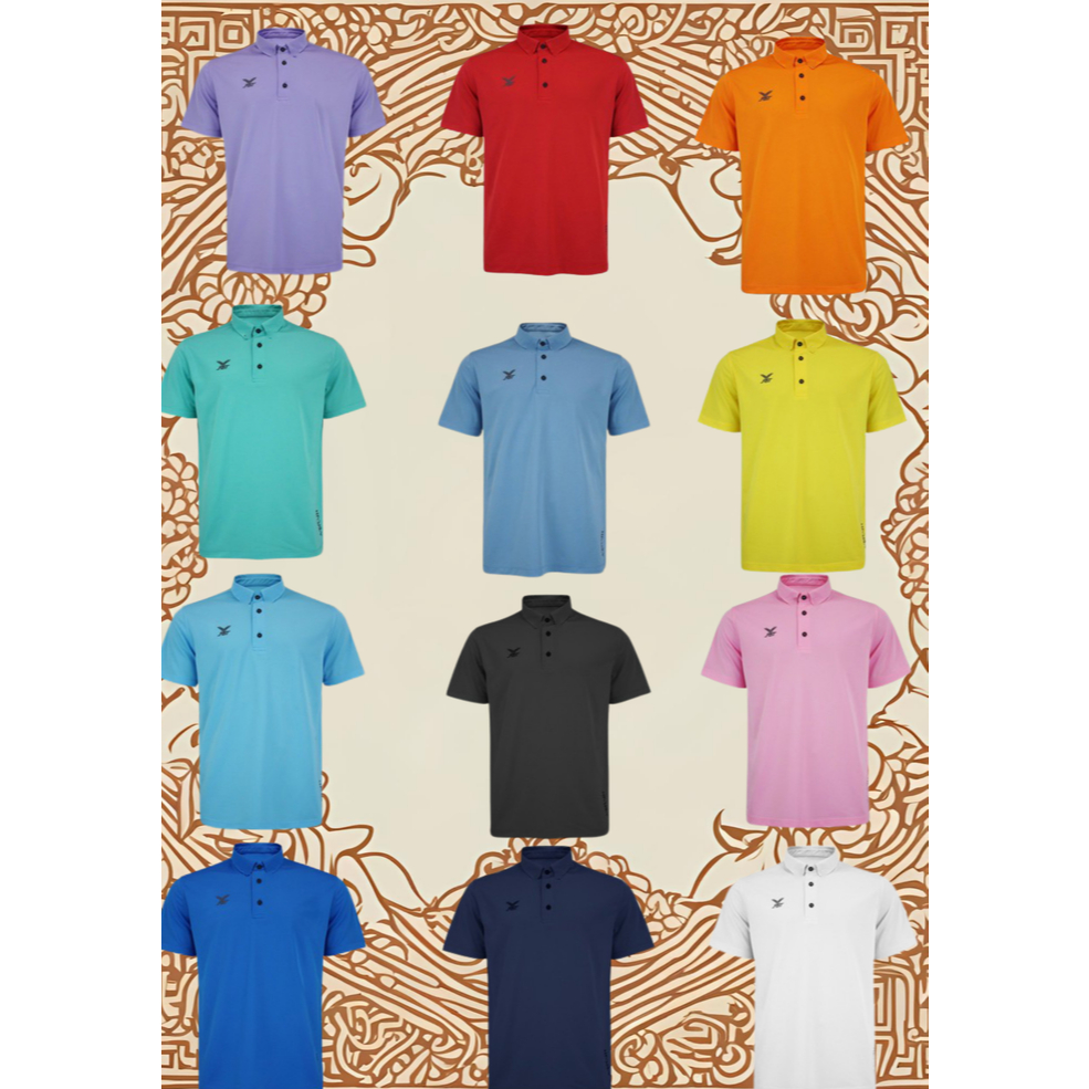 FBT โปโล กระดุมปลายปกเสื้อ Basic Polo Unisex รหัส B2C412  เสื้อโปโล   POLO