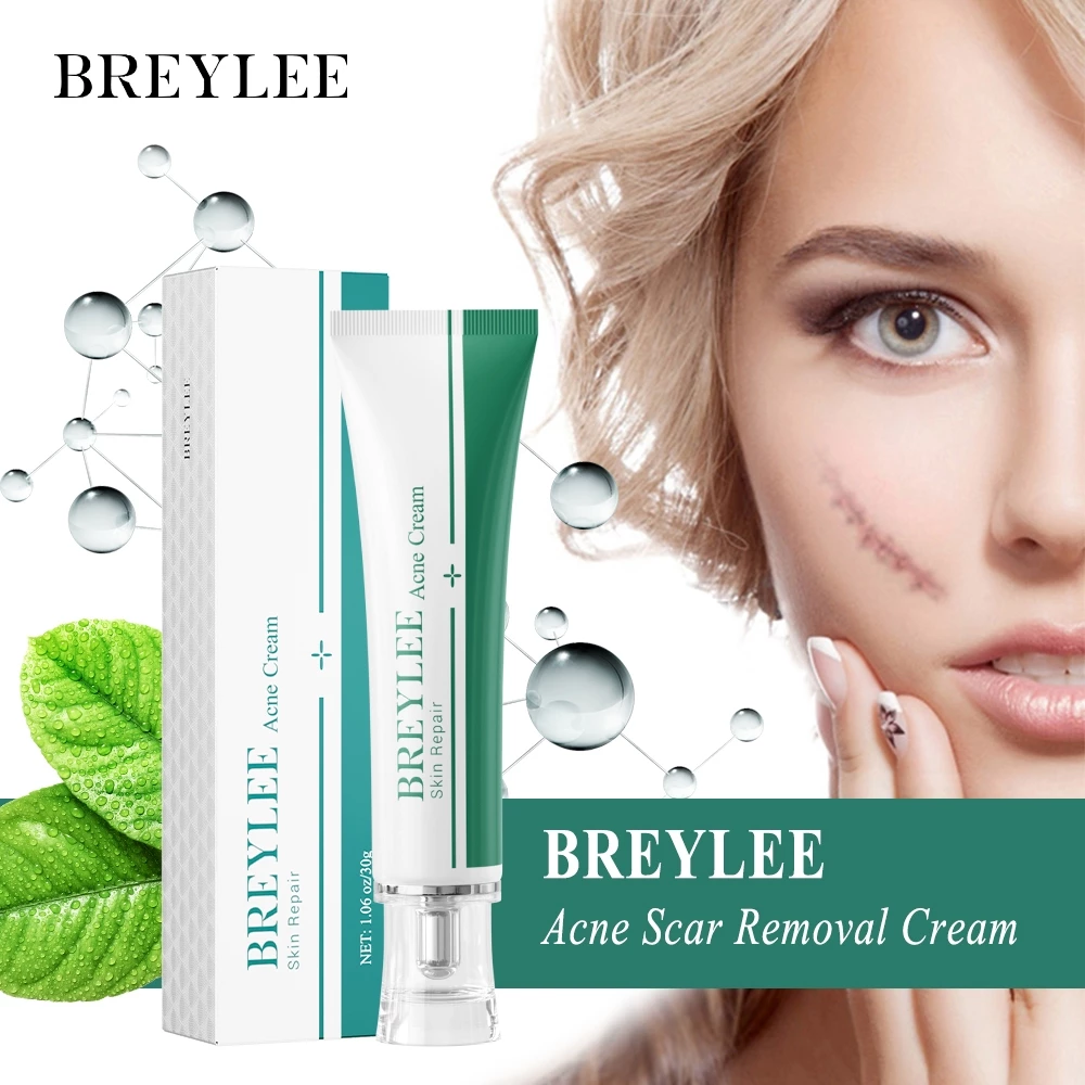 Breylee ลบรอยแผลเป็น Acne Scar Repair Removal Cream FDA