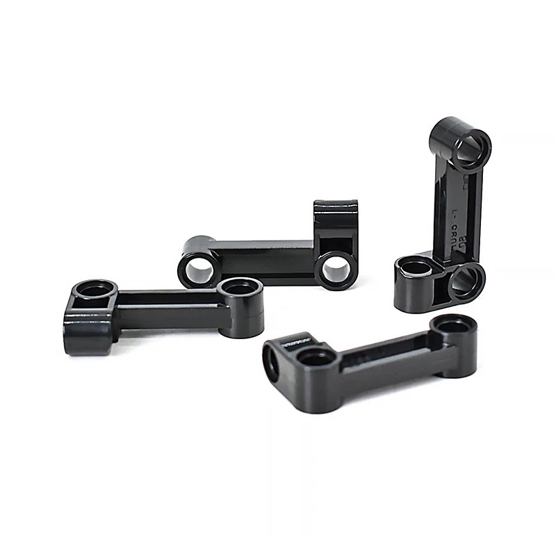 10 ชิ้น High-Tech Connector Pin 2x4 Building Block MOC อะไหล่ของเล่นเด็กใช้งานร่วมกับ 11455