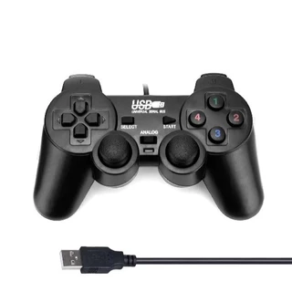 จอยเกมส์ PC จอยสติ๊ก JOYSTICK Sequential Gaming Controller แบบสาย USB สำหรับเล่นเกม WIN7-WIN11