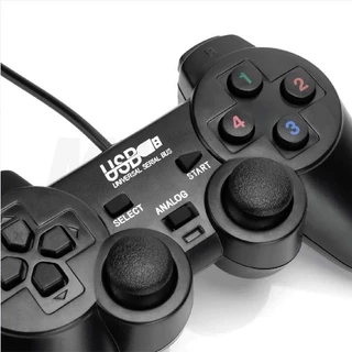 จอยเกมส์ PC จอยสติ๊ก JOYSTICK Sequential Gaming Controller แบบสาย USB สำหรับเล่นเกม WIN7-WIN11