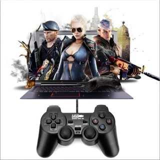 จอยเกมส์ PC จอยสติ๊ก JOYSTICK Sequential Gaming Controller แบบสาย USB สำหรับเล่นเกม WIN7-WIN11