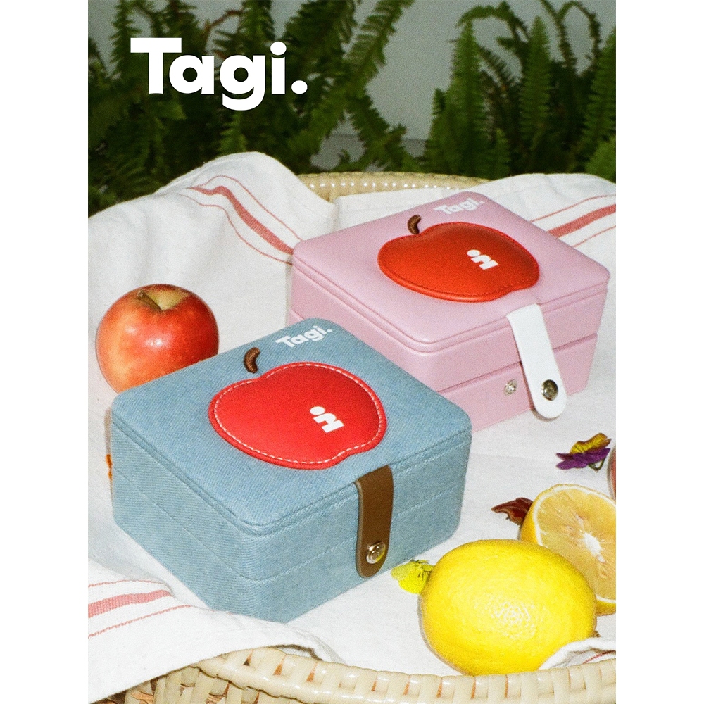 Tagi. Imagine Apple Jewelry Box 11cm*12cm*7cm กล่องเก็บของ christmas gift คริสต์มาส