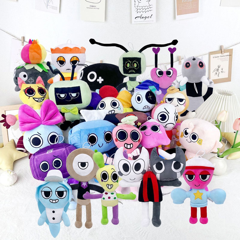 29รูปแบบDandys Worldตุ๊กตาน่ารักDandy World Scrapยัดไส้สยองขวัญเกมGoob Pebble Plushieหมอนนุ่มตุ๊กตาเด็กของขวัญตุ๊กตาBir