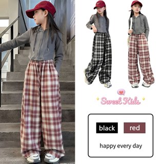 SweetKids พร้อมส่งจากกทม🌸กางเกงขายาวสำหรับสาว🍓แฟชั่นฤดูร้อน …