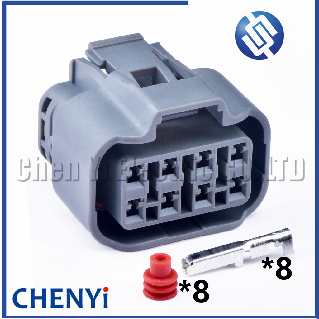8 Pin ยานยนต์กันน้ํา connector excavator 4HK1/6HK1 ปลั๊กหัวฉีดน้ํามันเชื้อเพลิง 7283-1364-40 7157-8717-80 สําหรับ Hitachi Honda