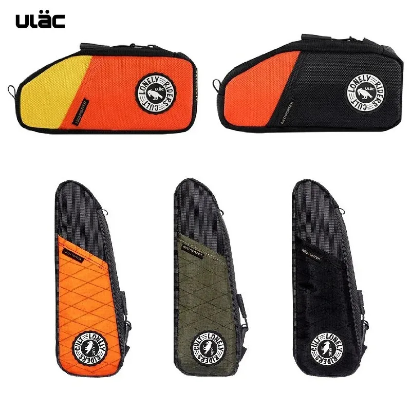 ULAC กระเป๋ากันน้ํา Top Tube สำหรับจักรยาน ขนาด 0.9/1.0/1.2L เหมาะกับทั้งจักรยานเสือภูเขาและเสือหมอบ เบาและทนทาน