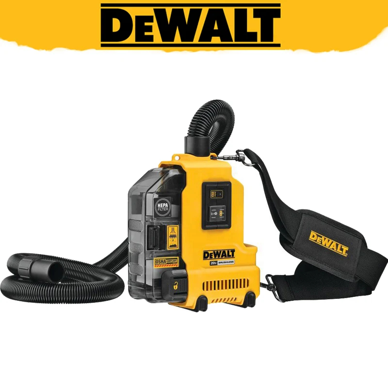 DEWALT Original DWH161 20V MAX* เครื่องกําจัดฝุ่นไร้สายแบบไม่มีแปรง Universal พลังอันทรงพลังเครื่องม