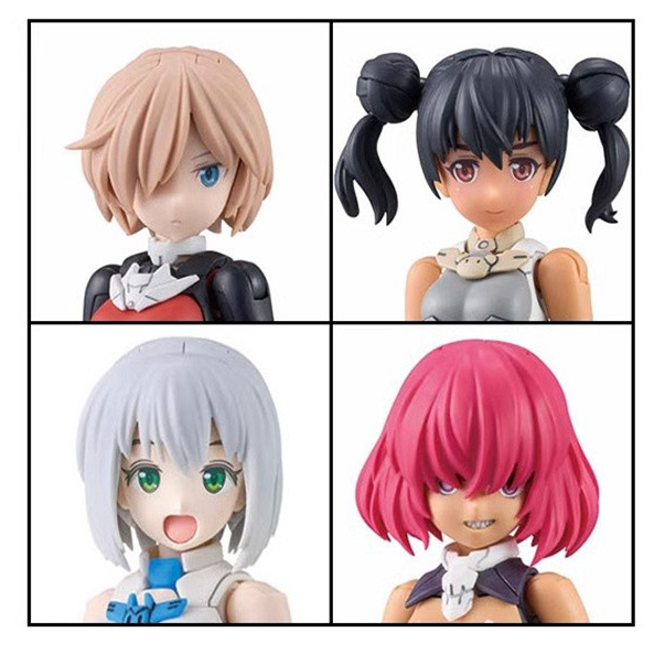 BANDAI 30MS Minutes Sisters HAIR STYLE PARTS Vol.10 Plastic Model