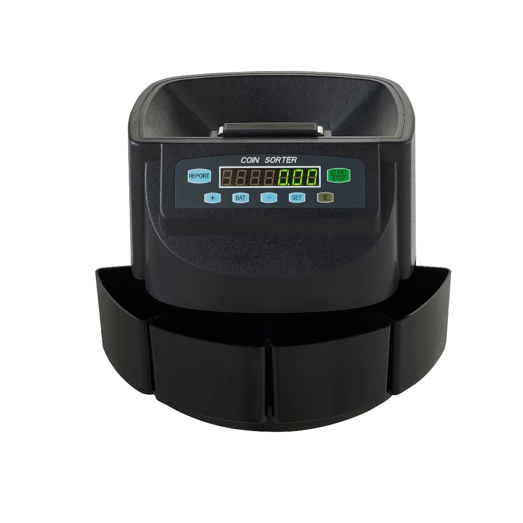 เครื่องนับและคัดแยกเหรียญ Coin Sorter Coin Counter thumbnail 8