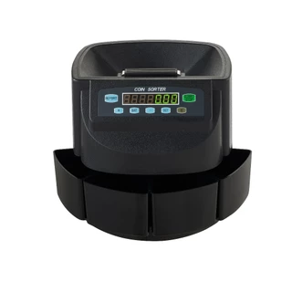เครื่องนับเหรียญ เครื่องคัดแยกเหรียญ Coin Sorter Coin Counter แยกเหรียญได้ทุกชนิด การคำนวณอย่างรวดเร็ว