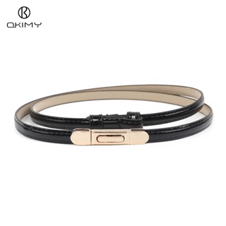 OKIMY แฟชั่นผู้หญิงเข็มขัดที่สง่างามโกลเด้นหัวเข็มขัดออกแบบส…