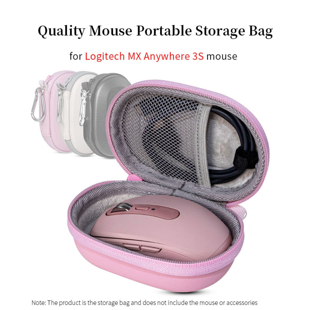 กรณี EVA แบบแข็งสําหรับ Logitech MX Anywhere 3 3S กระเป๋าเก็บเมาส์ Anywhere3 เม้าส์กระเป๋าเดินทาง