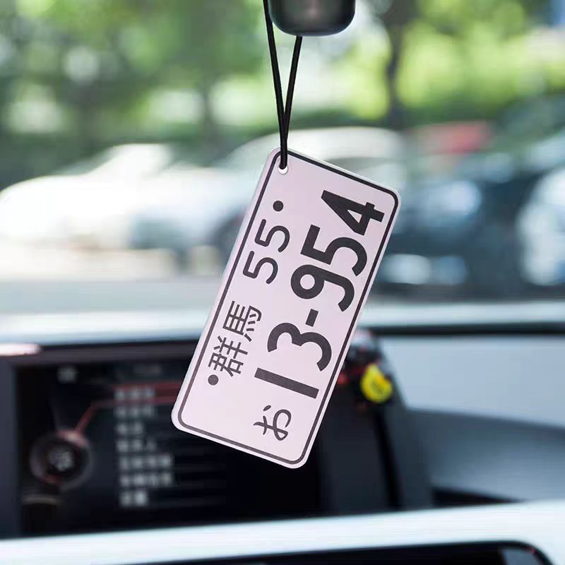 JDM Initial D Car Air Freshener แขวนรถด้านหลังกระดาษ JDM Car Diffuser