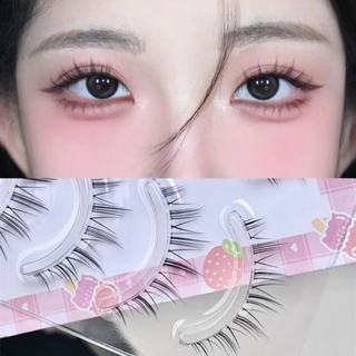 ABpopa 5 คู่ 3D Fairy Princess Comics Eyelashes Cozy Soft Si…