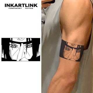 Inkartlink Anime Uchiha Sasuke สติ๊กเกอร์รอยสักชั่วคราว, สติ…