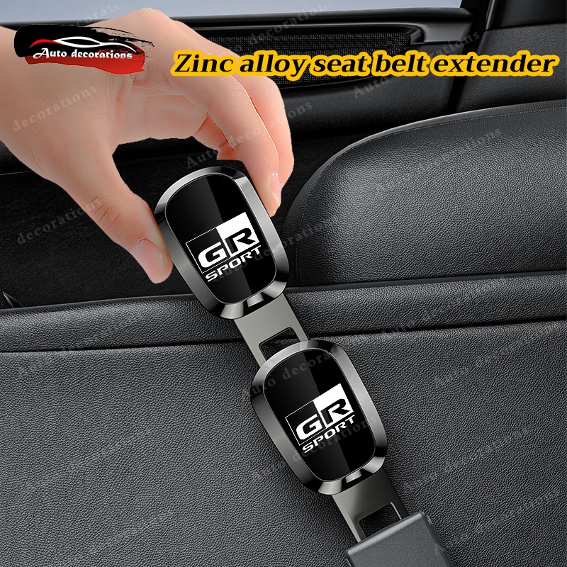Toyota GR sportr ผู้ถือแว่นตารถสังกะสีเข็มขัดนิรภัยรถขยายสําหรับ Toyota Yaris GR sport hilux GR sport Raize Calya Avanza Veloz Rush Innova Yaris Corolla ราคา ถูกที่สุด ดีลบีเคเค แกลเลอรีภาพที่ 7