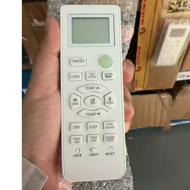 Haier รีโมทแอร์ 100% รหัส A0010401715HL รีโมทคอนโทรล HSU-12VTRA03T, HSU-24VQAA03T