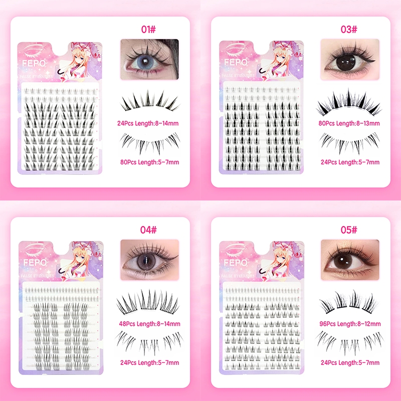 10แถวขนตาปลอมธรรมชาติผสมกล่องขนตาปลอมความจุขนาดใหญ่นํามาใช้ใหม่12มิลลิเมตรขนตาล่าง - รูปที่ 6