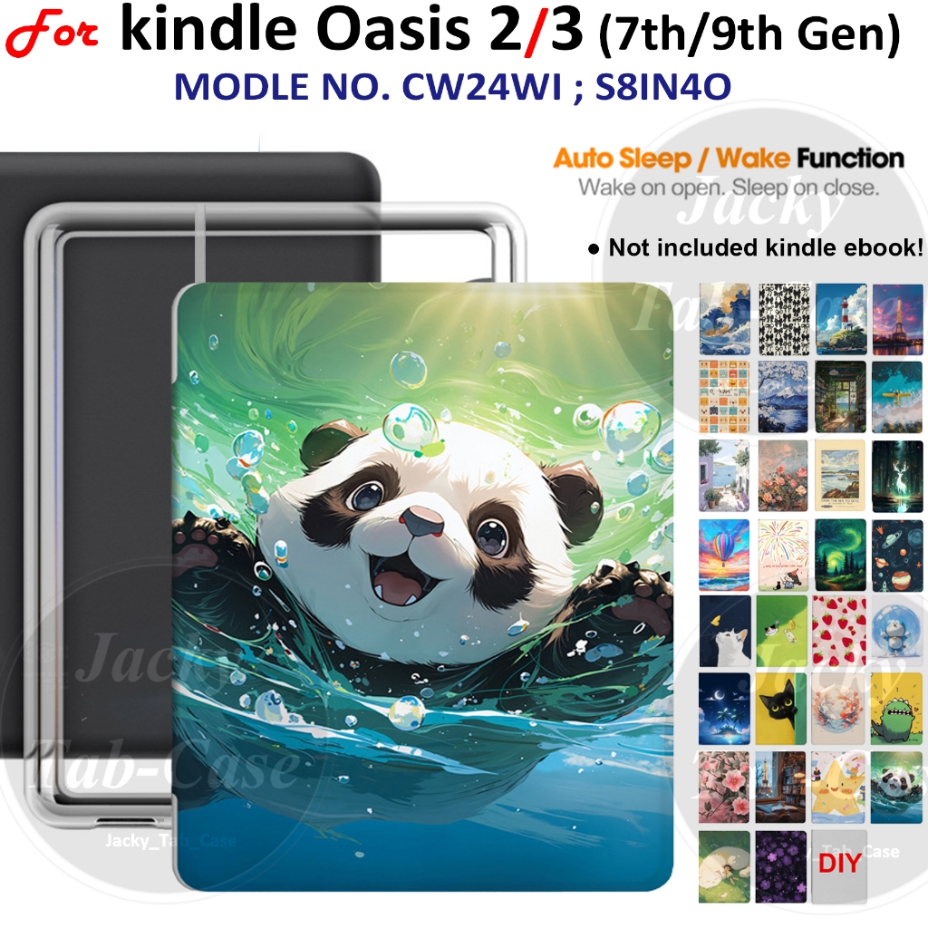 สําหรับ Kindle Oasis 2 3 รุ่นที่ 9/10 (9th /10th Generation) 7 นิ้ว 2019 2017 Ebook ใหม่รูปแบบ, Oasi