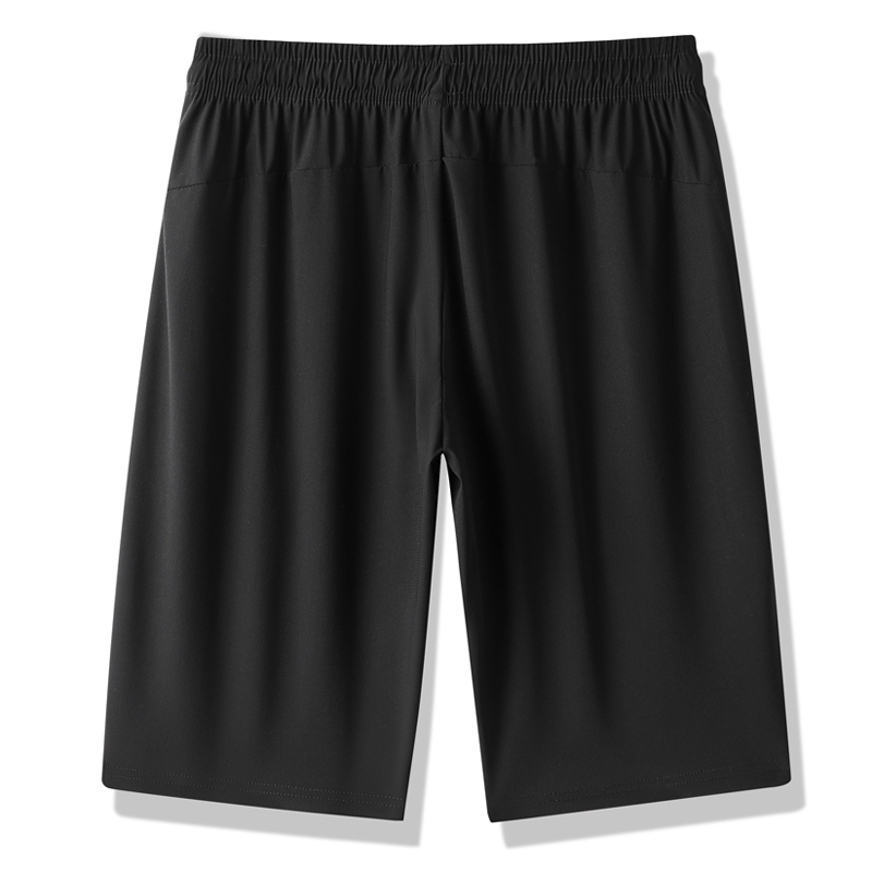 [M-8XL] ผ้าไหมน้ําแข็ง Cool Feeling Breathable Quick-Drying กางเกงขาสั้นขนาดใหญ่ผู้ชายฤดูร้อนเกาหลีรุ่นสบายๆกีฬายืดลวงตาห้า @- - รูปที่ 2