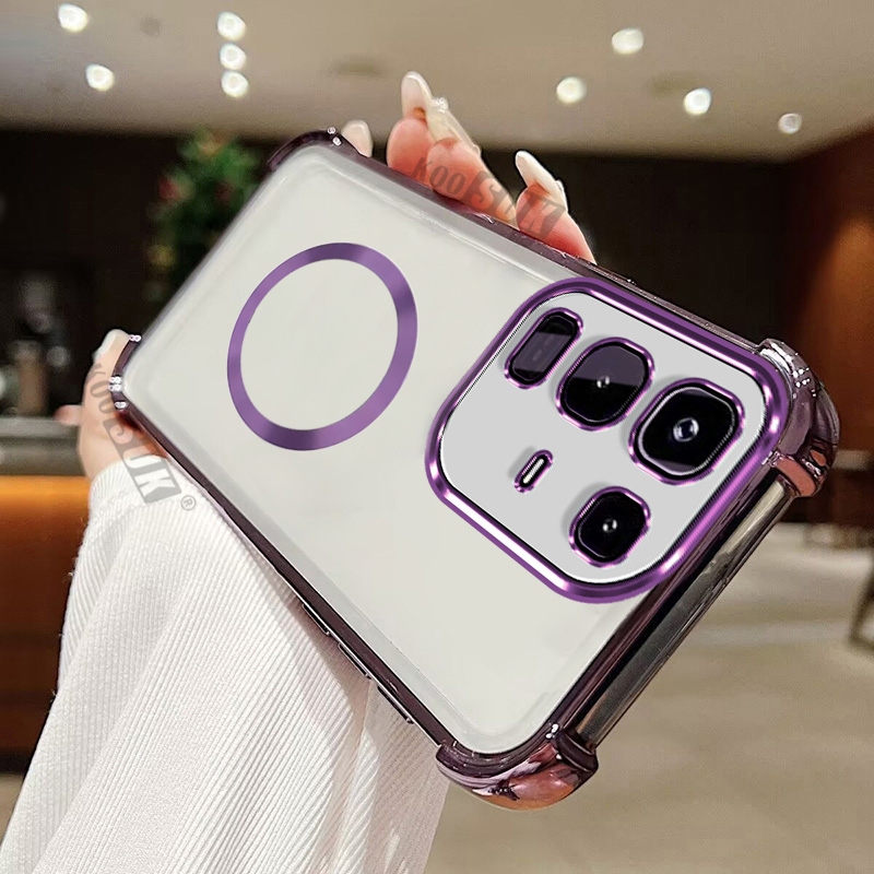 เคสสําหรับ infinix Note 50 Pro+ 50X Note50 Pro Plus 50S แหวนโลหะแม่เหล็กล้างปลอกโทรศัพท์แบบนุ่มฝาครอบกันกระแทก