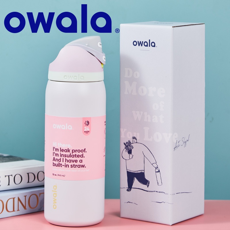 owala water bottle cup freesip tritan with straw bpa free 1 litre coffee mug original 24oz 32oz 40oz