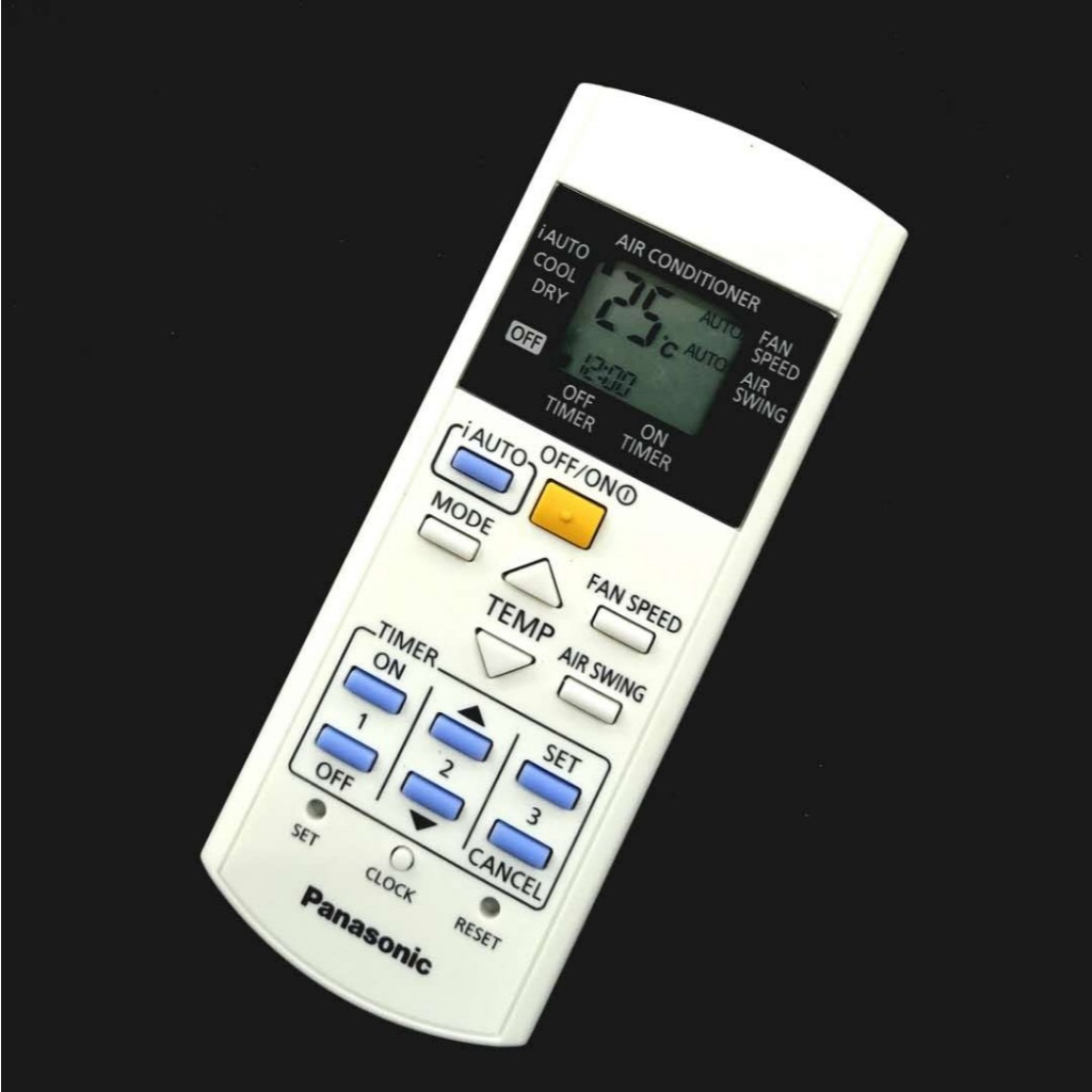 สําหรับ Original Panasonic i AUTO รีโมทคอนโทรลเครื่องปรับอากาศ FIT สําหรับ A75C4625 A75C4448 A75C3297, C3625, C2817 ,C2841, C3295.C2825,C2925..