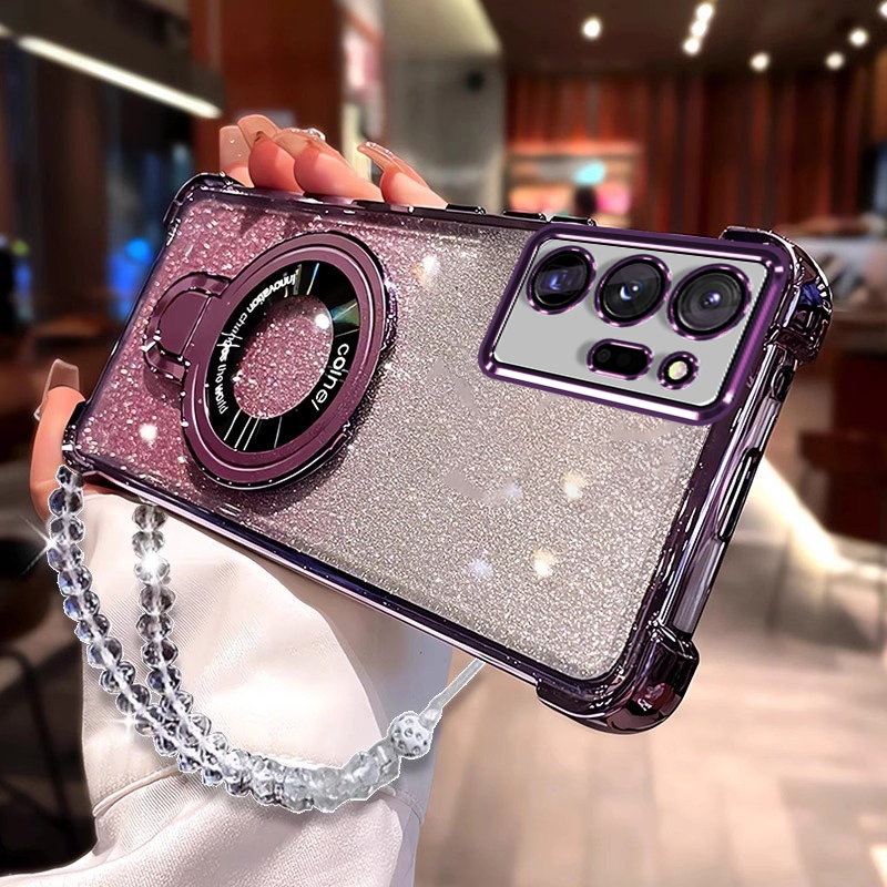 FOR เคส เคสสำหรับ Samsung Note 20 Ultra เคสโทรศัพท์ Samsung Note 20 เคสนุ่มซิลิโคนกันกระแทก ดีไซน์ใหม่สวยงามใสพร้อมที่เก็บและสายคล้องสำหรับสาวๆ SJSFMSSL01