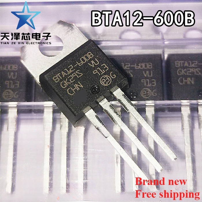 5pcs Original BTA12-600B BTA16-600B BTA20-600B BTA24-600B BTA12-800B BTA16-800B BTA20-800B BTA316-60